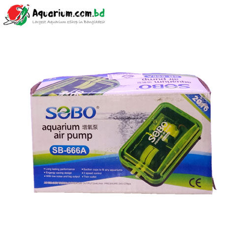 SOBO aquarium air pump SB-666A