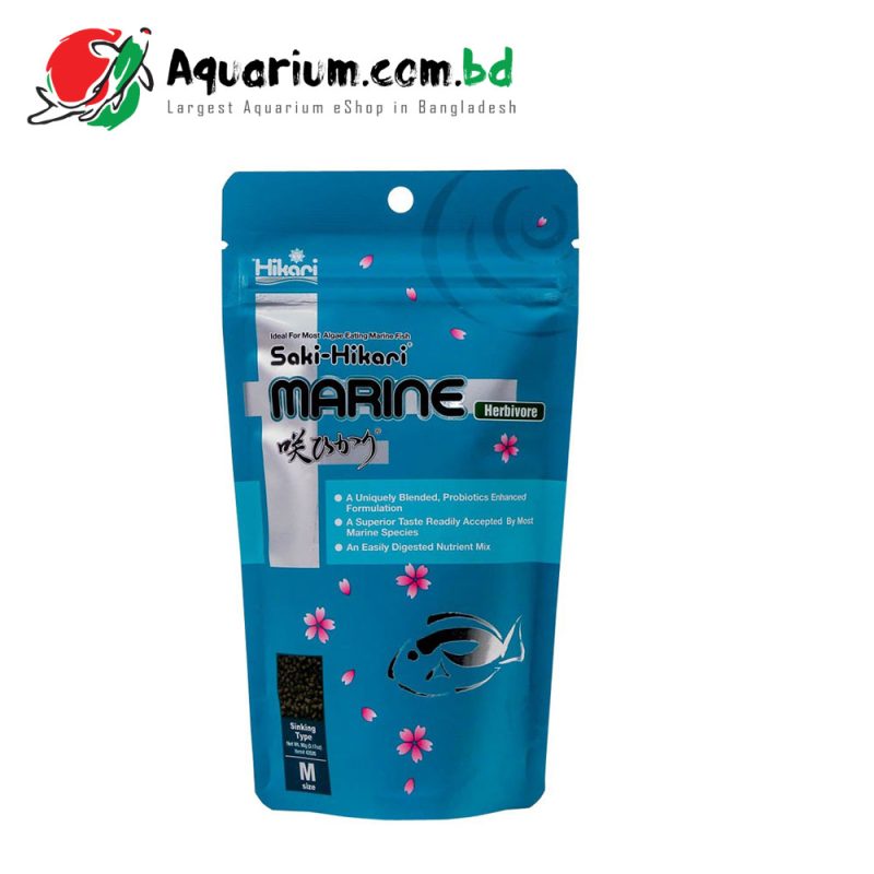 Saki-Hikari Marine Herbivore(M Size, 90g)