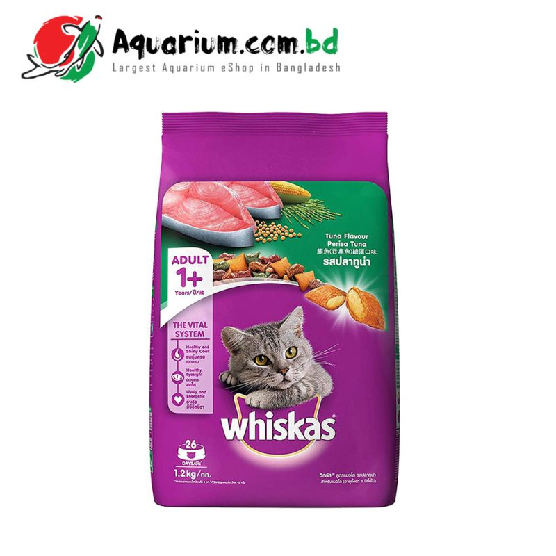 Whiskas Tuna Flavour for Adult(1.2kg)