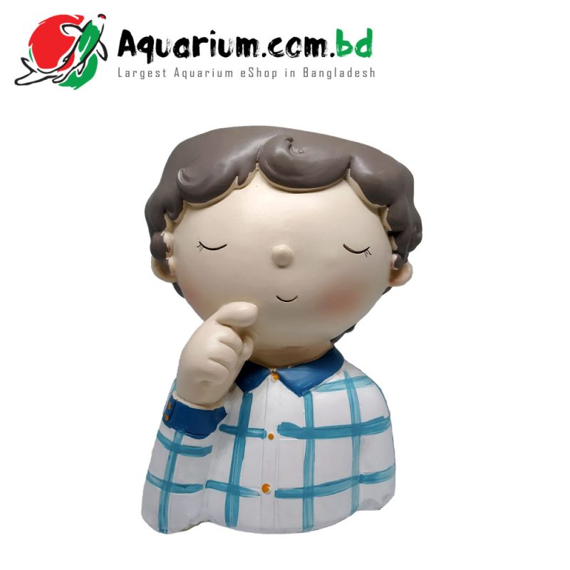 Boy Doll Plant Pot for Aquarium