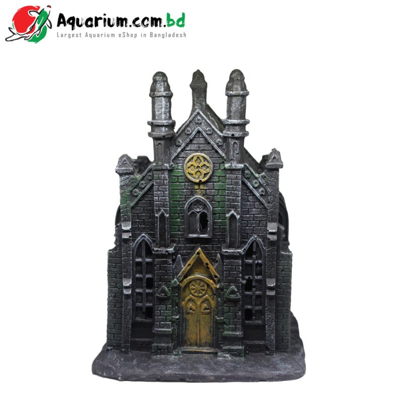 Artificial House Aquarium Landscape