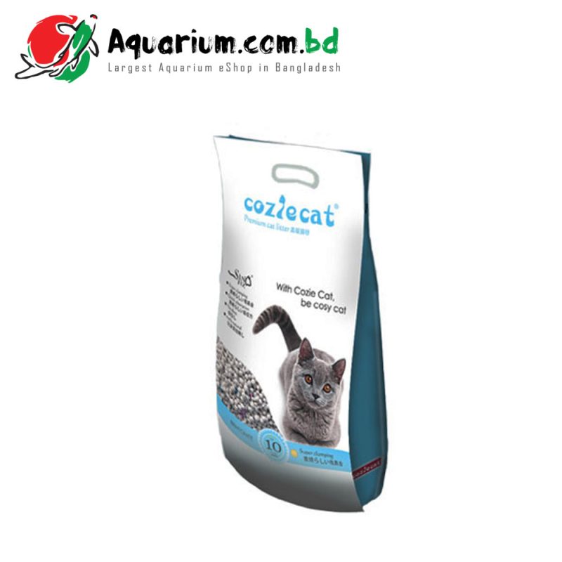 Cozie Cat Premium Cat Litter- Bentonite 10 Liter