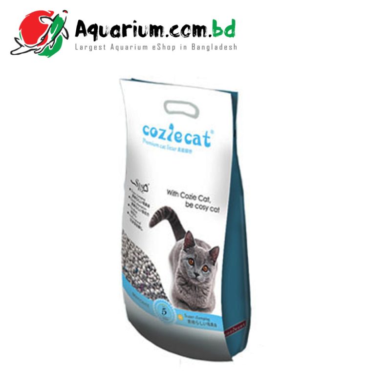 Cozie Cat Premium Cat Litter- Bentonite 5 Liter