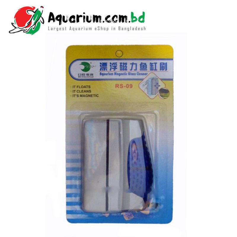 RS-09 Magnetic Floating Aquarium Glass Cleaner