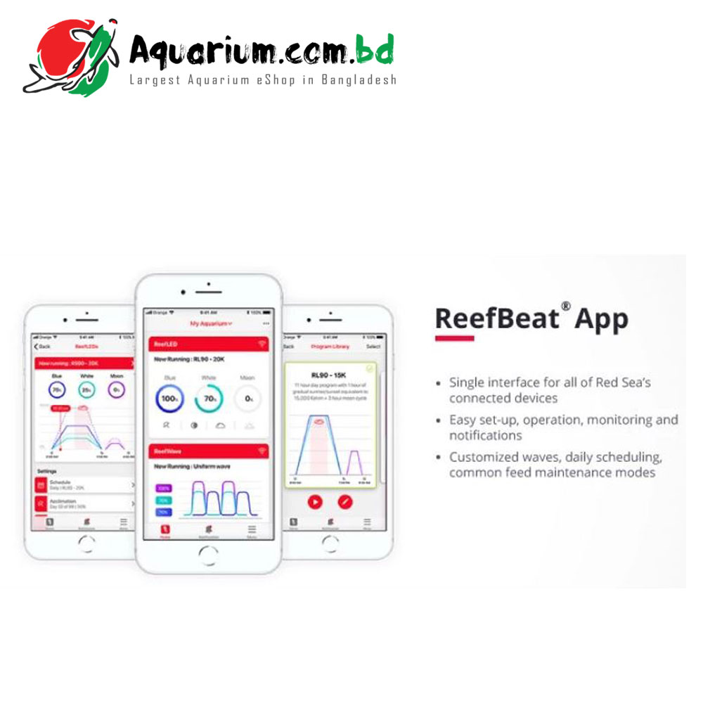 REEFER Peninsula P650 Deluxe (incl. 4 X Hydra 26HD LED) - White