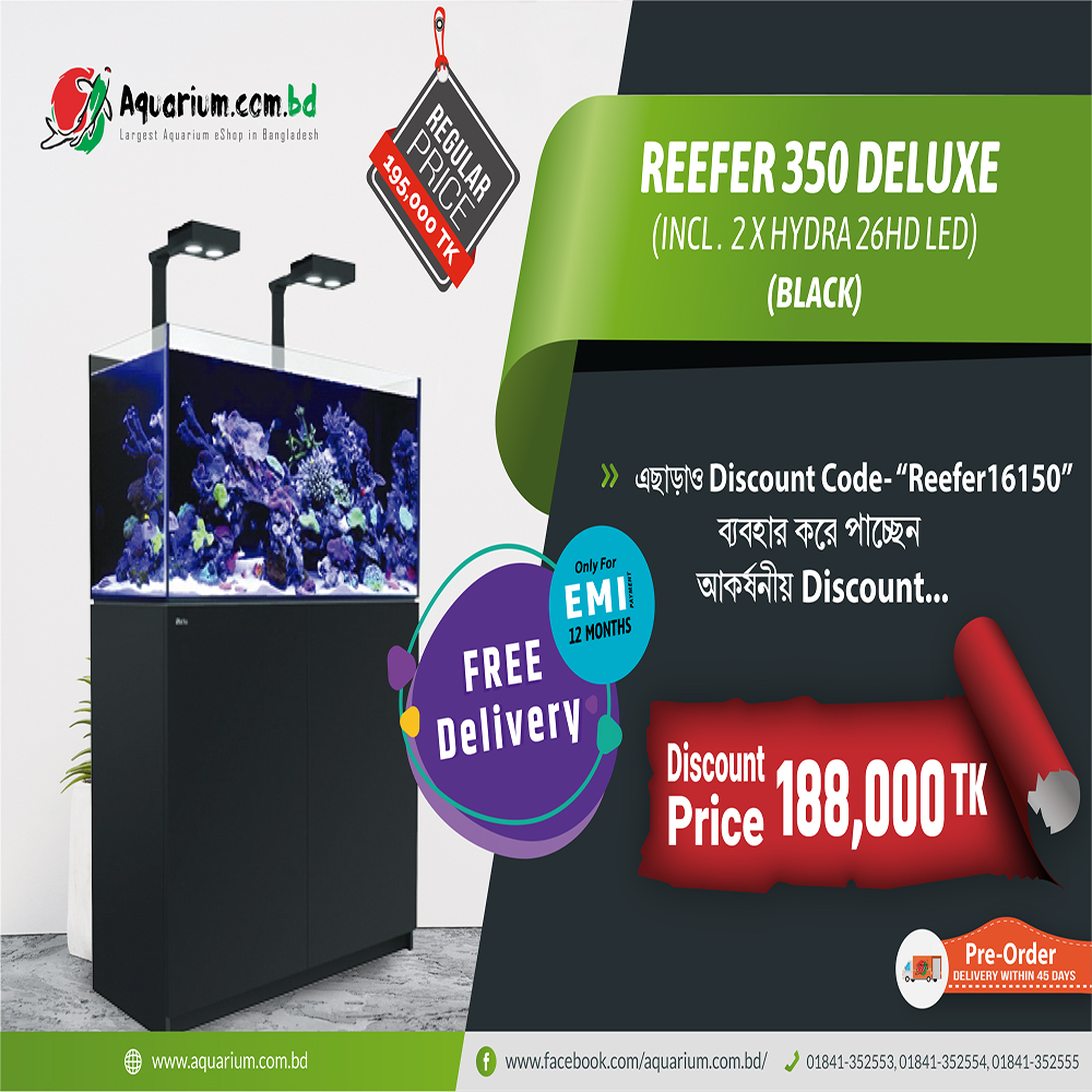 Reefer 350 Deluxe (incl. 2 X Hydra 26HD LED)- Black