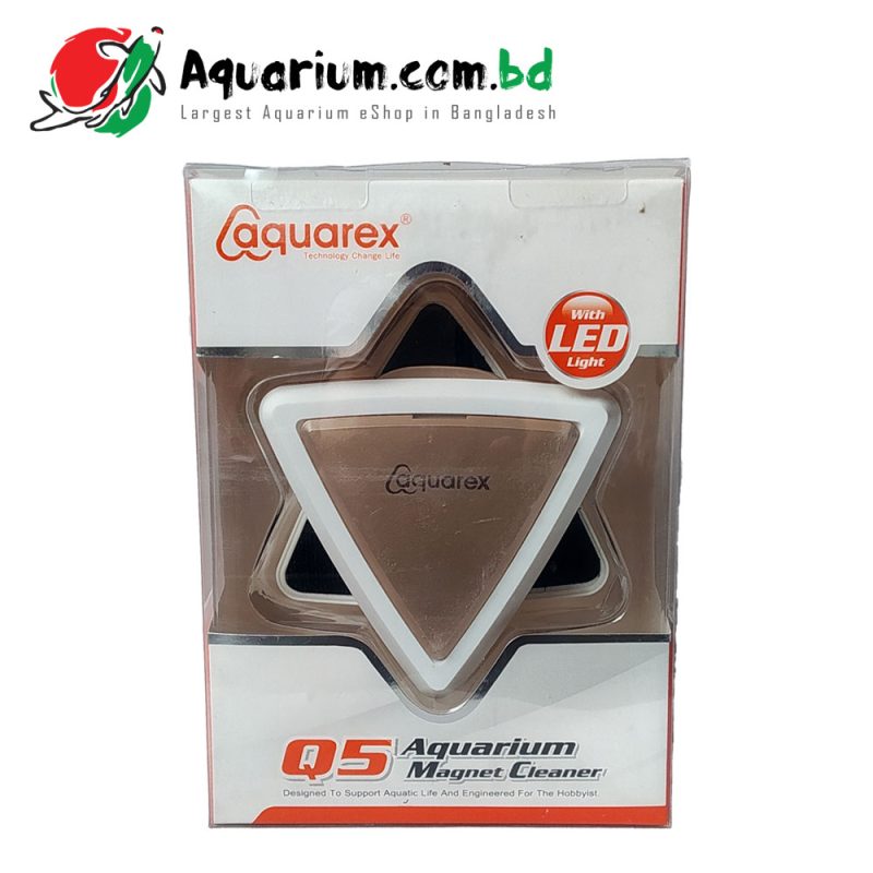 Aquarex Aquarium Magnet Cleaner with LED Light(Q5)