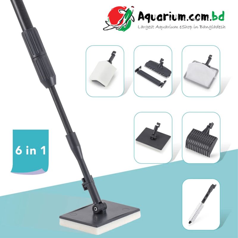 HYGGER 6-IN-1 Aquarium Cleaning Tools (High Quality)