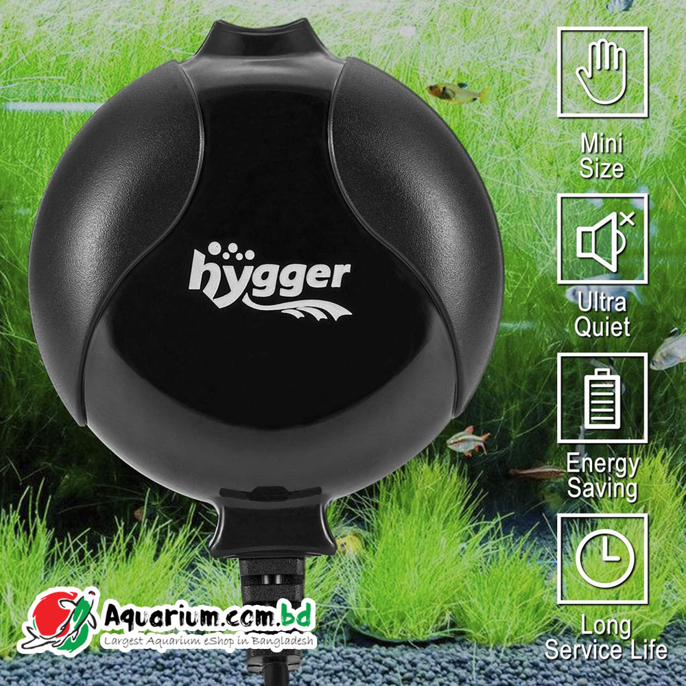 Hygger Quiet Mini DC Air Pump (High Quality)