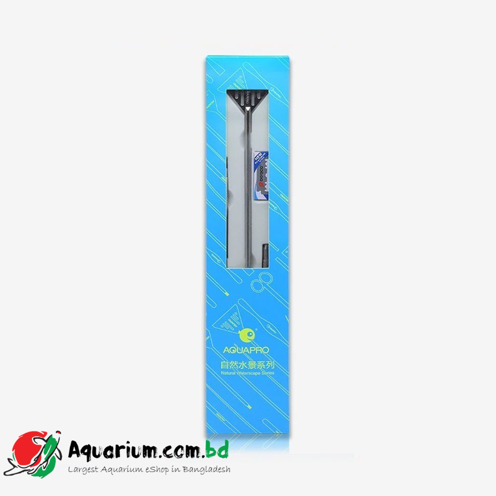 Aquapro Stainless Steel Glass Algae Scraper