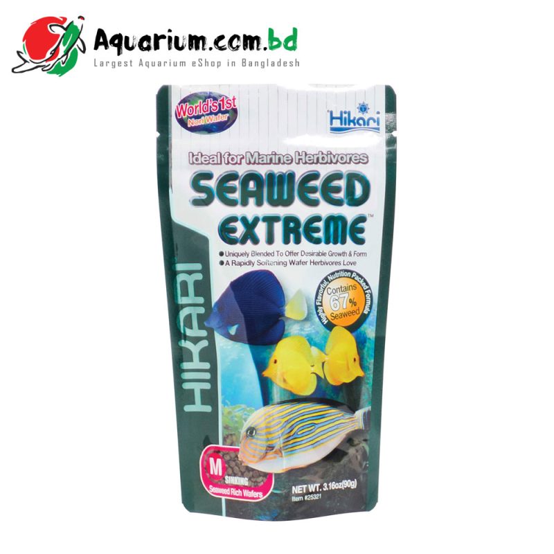 Hikari Seaweed Extreme- Ideal for Marine Herbivores(90g)